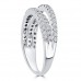 0.90 ct Ladies Round Cut Diamond Anniversary Wedding Band Ring in 14 kt White Gold 0.90 ct Ladies Round Cut Diamond Anniversary Wedding Band Ring in 14 kt White Gold